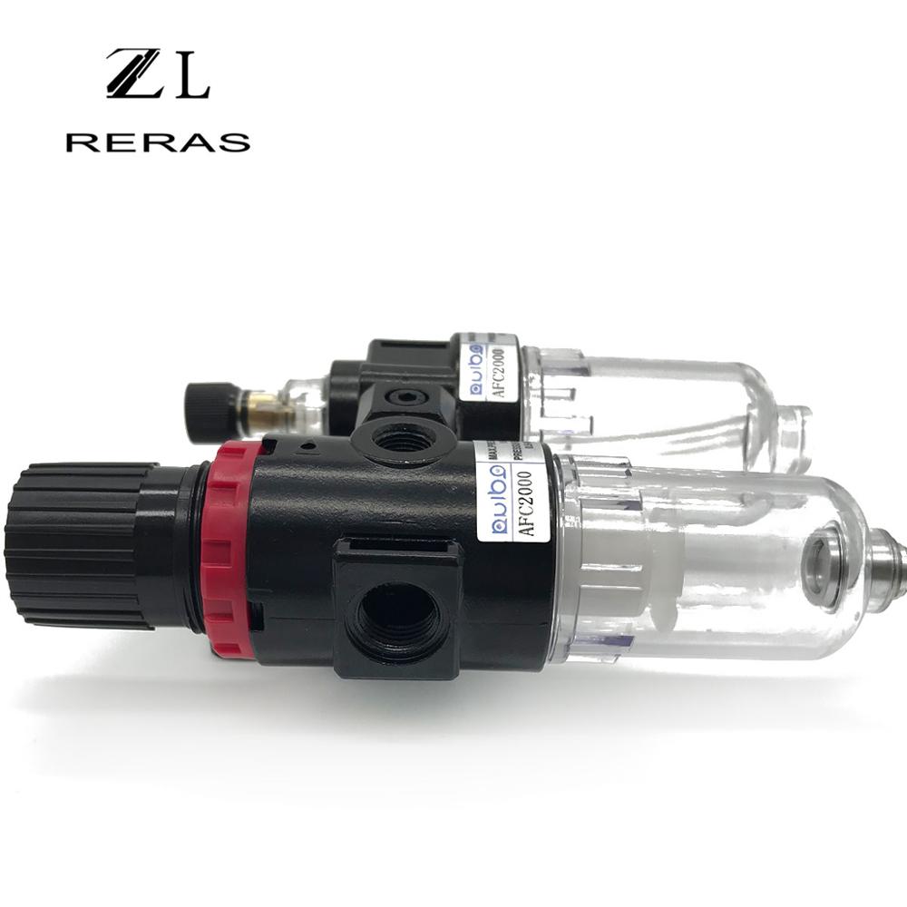 AFC2000 compresseur d'air huile séparateur d'eau régulateur piège filtre aérographe Duplex composant pneumatique accessoires filtration d'air