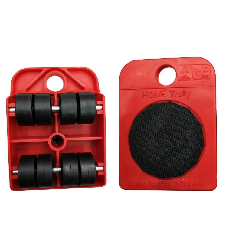 Ruedas para muebles pesados, herramienta para mover muebles, palanca de cambios de transporte, removedor deslizante de rueda móvil, rueda de rodillo de elevación para mover muebles: Arce