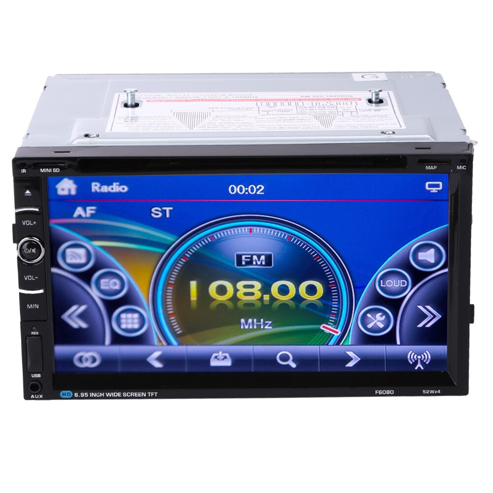 2 Din Car Radio 7 Inch HD Auto Multimedia Player 8GTF AM/FM radio Remote Control Nav Newest Europe Map Russia Navit