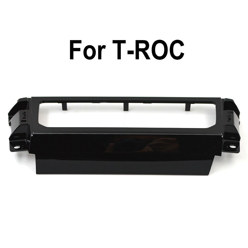 Pantalla táctil LCD con marco decorativo, Panel de aire acondicionado para VW Passat, Tiguan, Golf, Atlas, t-roc, Jetta, Octavia, MK3, Kodiaq, Superb: YELLOW