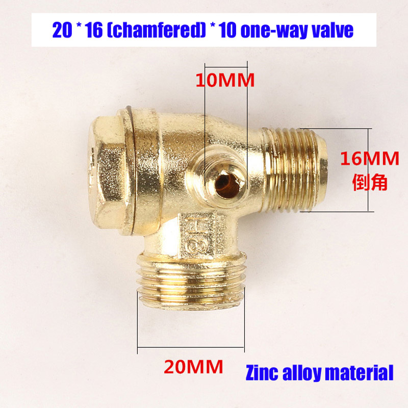 Compresor de aire silencioso sin aceite, válvula unidireccional 20x16x10/20x19x10