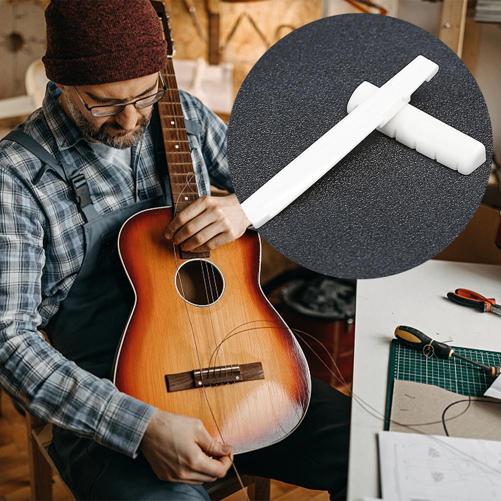 1 zestaw lewa ręka gitara prawdziwe kości sworznie pomostowe nakrętka gwoździa część siodła dla lewej strony bekhend Ludowy gitara akustyczna wyślij nakrętkę
