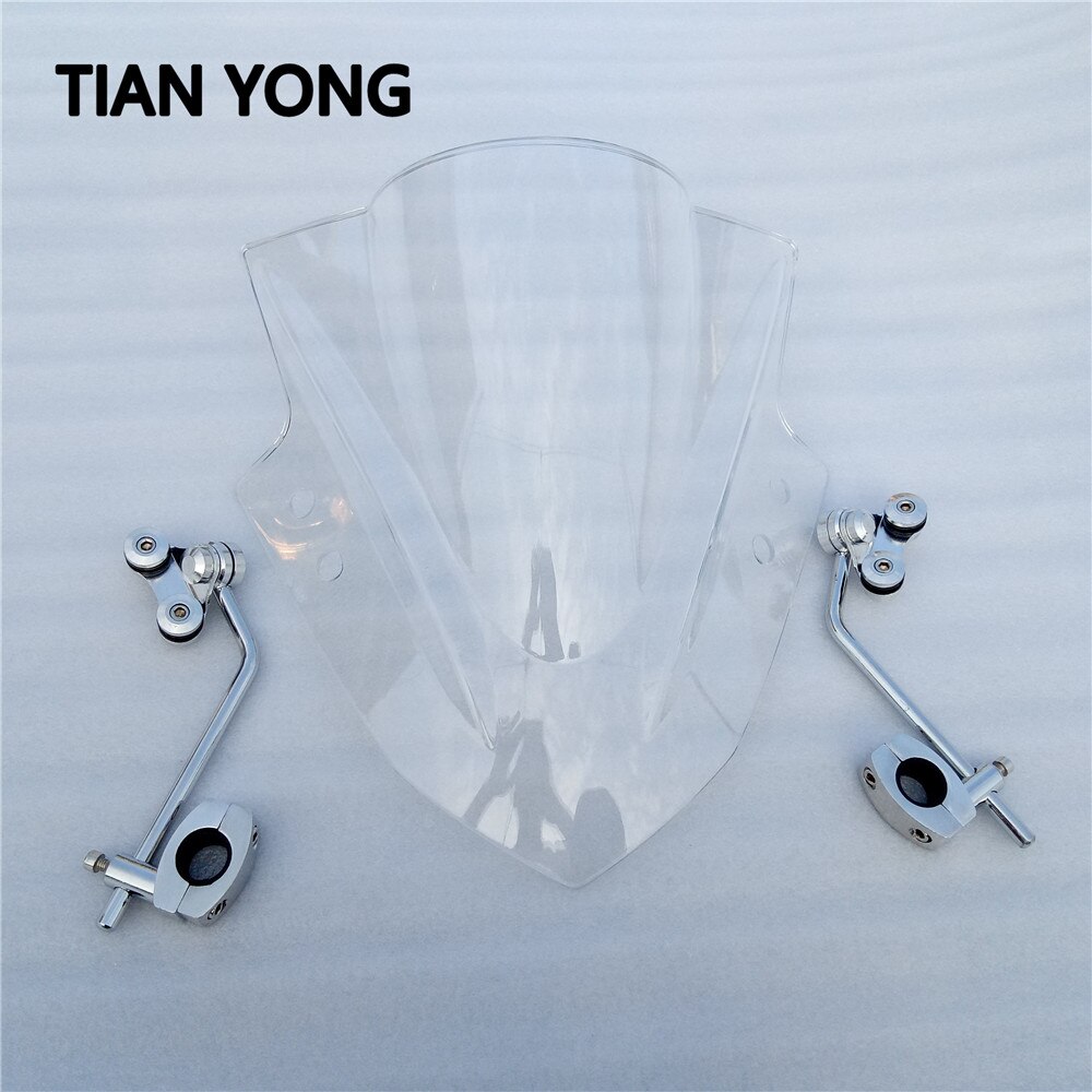 Pour BMW F800R F800 R G310R G310 Modification pare-brise vent déflectore bulle pare-brise: Clear