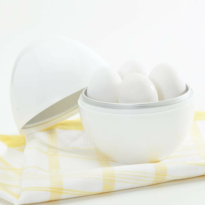 Egg Pod - Microwave Egg Boiler Cooker Egg Steamer Perfectly Cooks Eggs and Detaches the Shell
