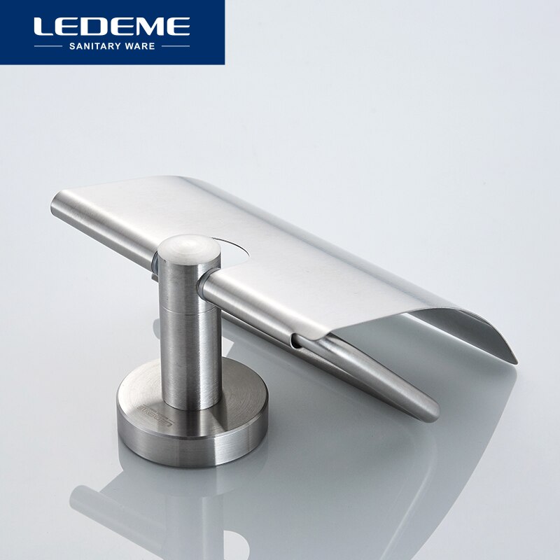 Ledeme Toiletpapier Rolhouder Wandmontage Cup Bad Accessoires Toiletpapier Stand Houder Waterdicht L71703