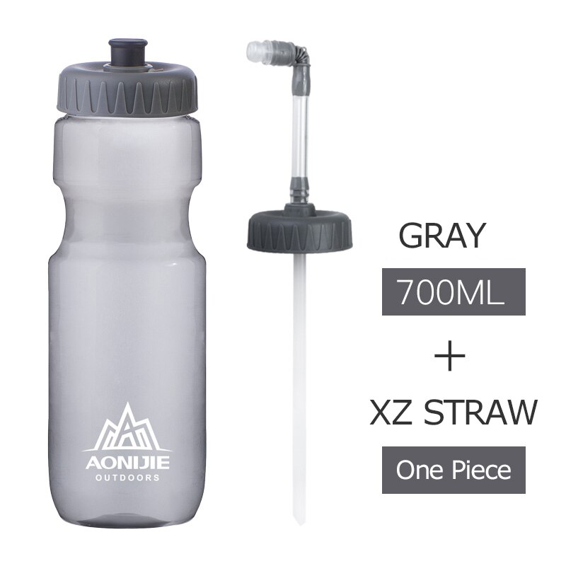 AONIJIE 100℃ Kokend 700ml Water Fles Water Cup Waterkoker BPA Gratis Voor Trail Running Wandelen Marathon Fietsen: Bottle and Straw