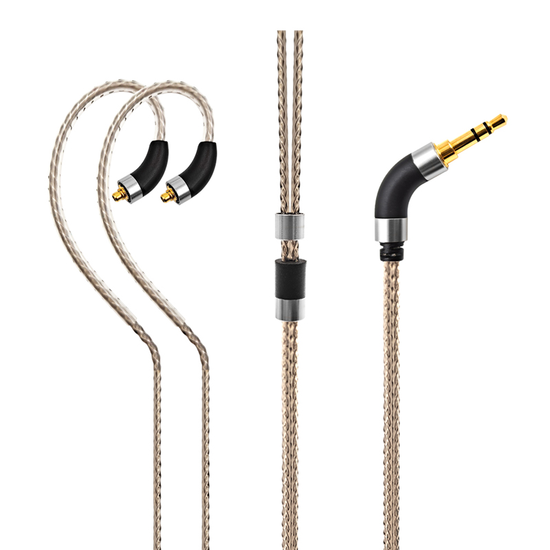 Cable de Audio Chapado en plata para auriculares FiiO F5, F9, F9SE, F9Pro, FH1, FH5, FA7, FA1, FH7, FH5s, FD3, FD3 pro, FD5, FD7, FA9, FH7S
