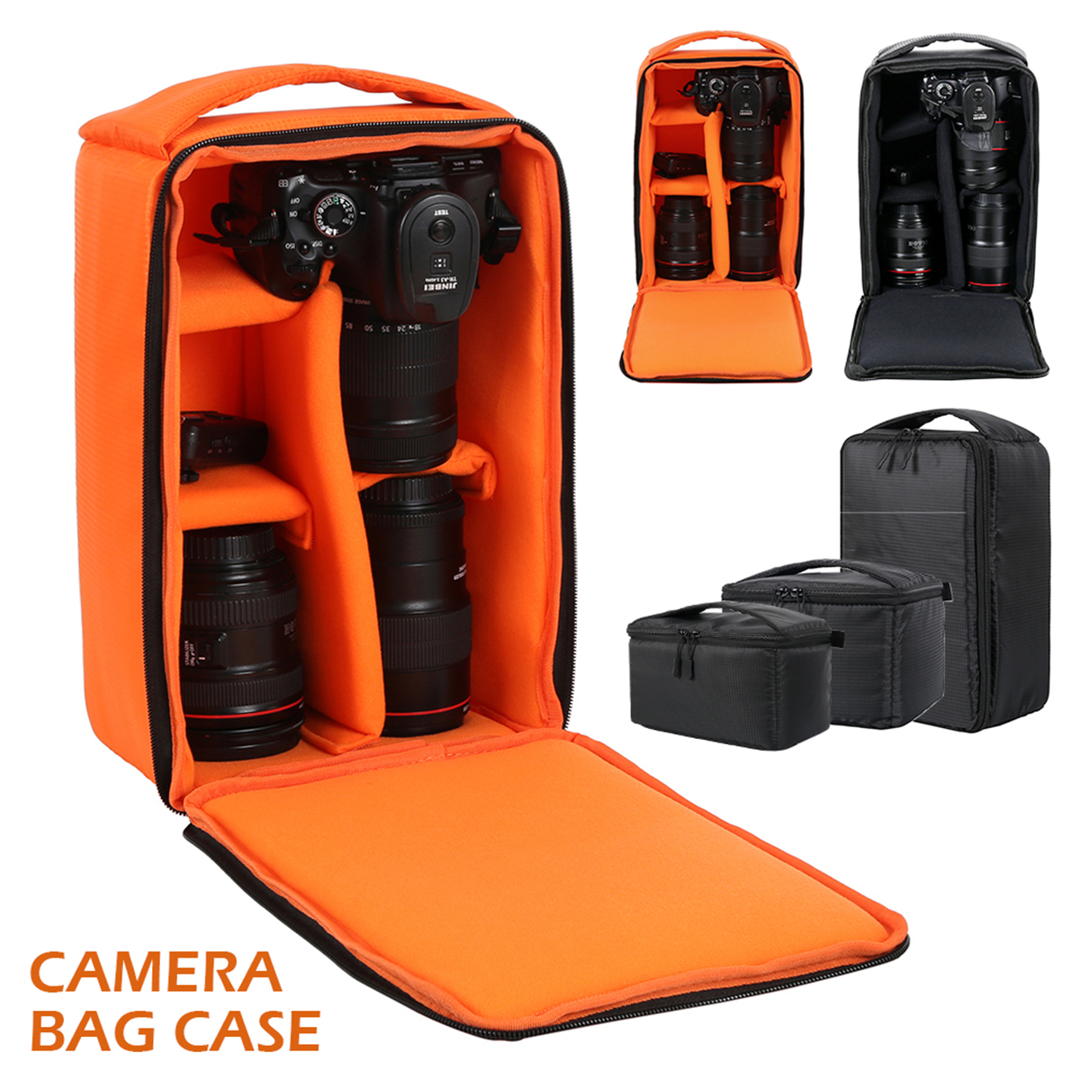 Cameratas Digitale Dslr-tas Waterdichte camera Handtassen Video Digitale fototas Outdoor cameratas voor Nikon Canon Fotografie