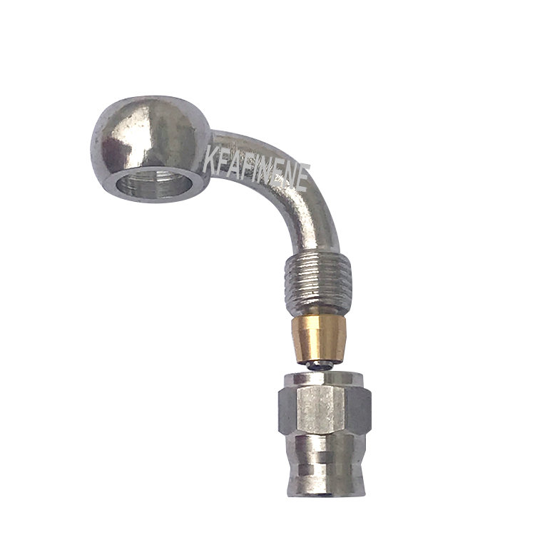 Universele Quick Rvs Montage 0 Graden 28 Graden 45 Graden 90 Graden Rem Adapter AN3 Om 10 Mm 3/8 "Banjo Oog Fittingen