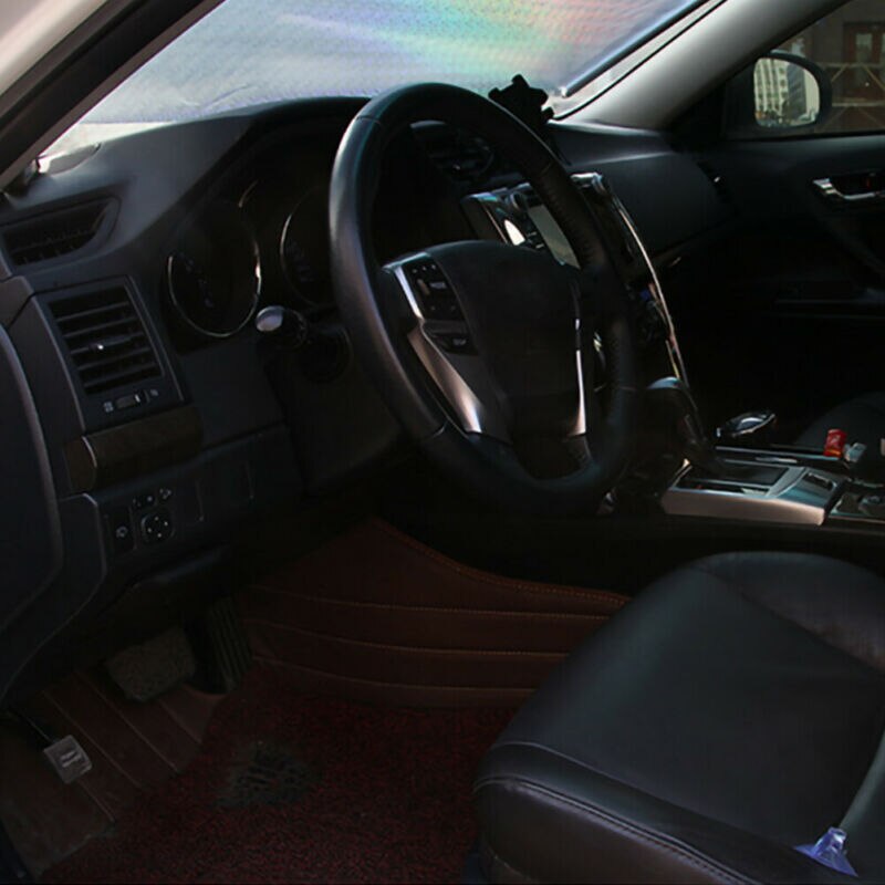 Pare-soleil anti-uv pvc 1 pc accessoires intérieur auto voiture