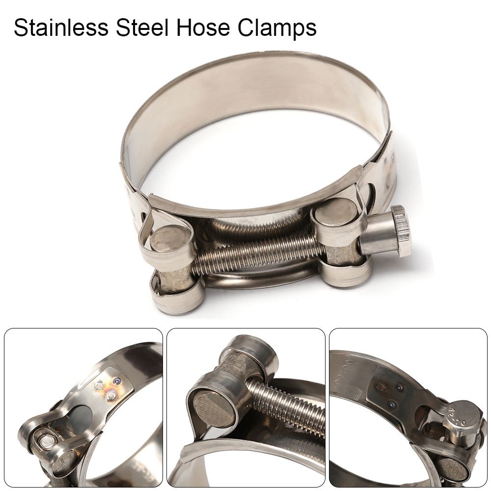 Roestvrij staal versterkt de klem slangklem Ronde lucht waterleiding Brandstofslang clips van waterleiding bevestigingsmiddelen klemmen