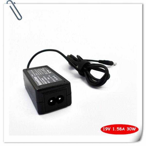 AC Adapter Laptop Charger Plug + Cable For DELL 19V 1.58A 30W WA-30B19C WA-30B19U PA-1300-04 ADP-30TH Y200J Power Supply Cord