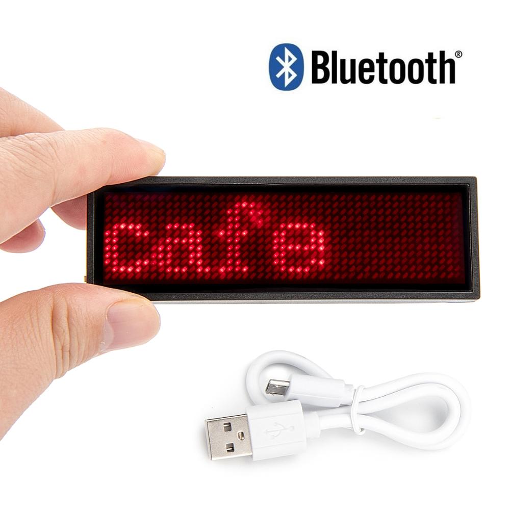 Bluetooth ledet navneskilt gjenbrukbar prislapp restaurant butikk utstilling nattklubb hotell digital velkomstskilting