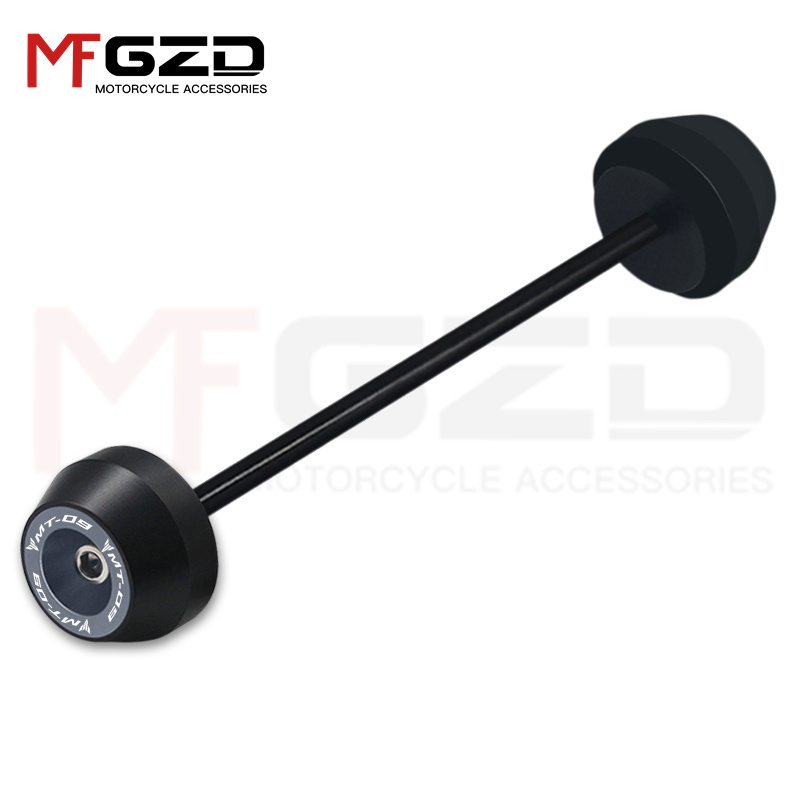 Protecteur de collision d'essieu coulissant de fourche de roue avant et arrière, accessoires de moto mt09 pour YAMAHA MT-09 2022 2023: Orange