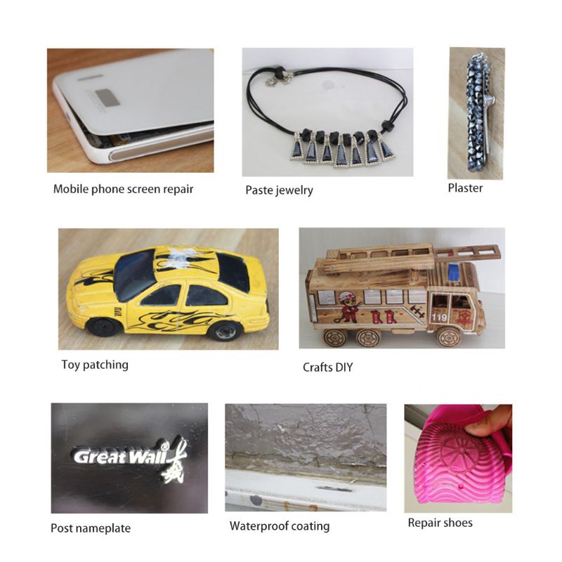 2Pcs B7000 Multi Purpose Epoxy Resin Liquid Adhesives Crafts Glass Touch Screen Cellphone Repair Super Glue Tool 15/25ml