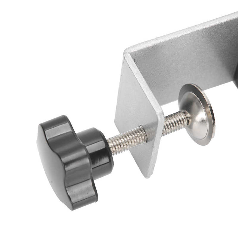 Verdikte Verstelbare Scherm Clip Punch-Gratis Bureau Clapboard Klem Glas Bevestiging Klem Beugel