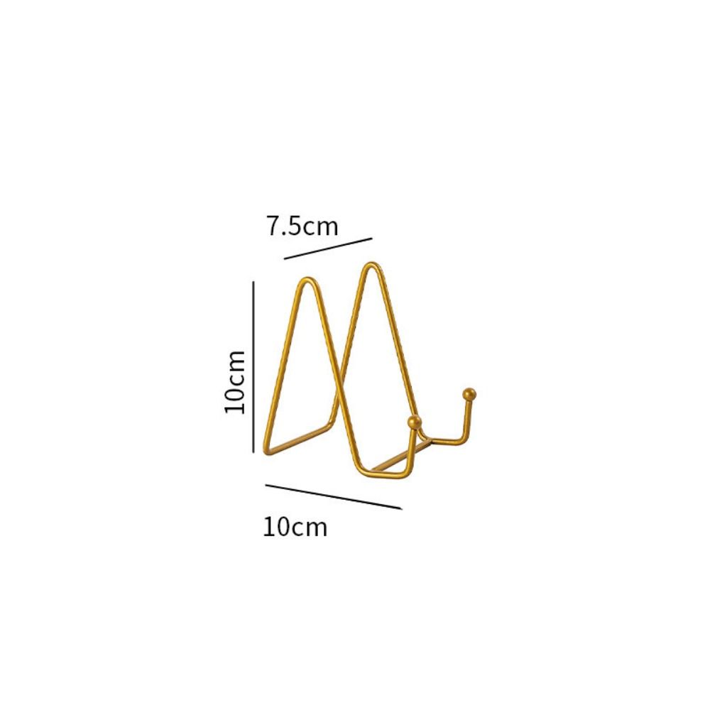 Supporto per piatto decorativo supporto per telaio in metallo cavalletto in ferro supporto per cornice per foto supporto per piastra espositore in ferro: Rosso