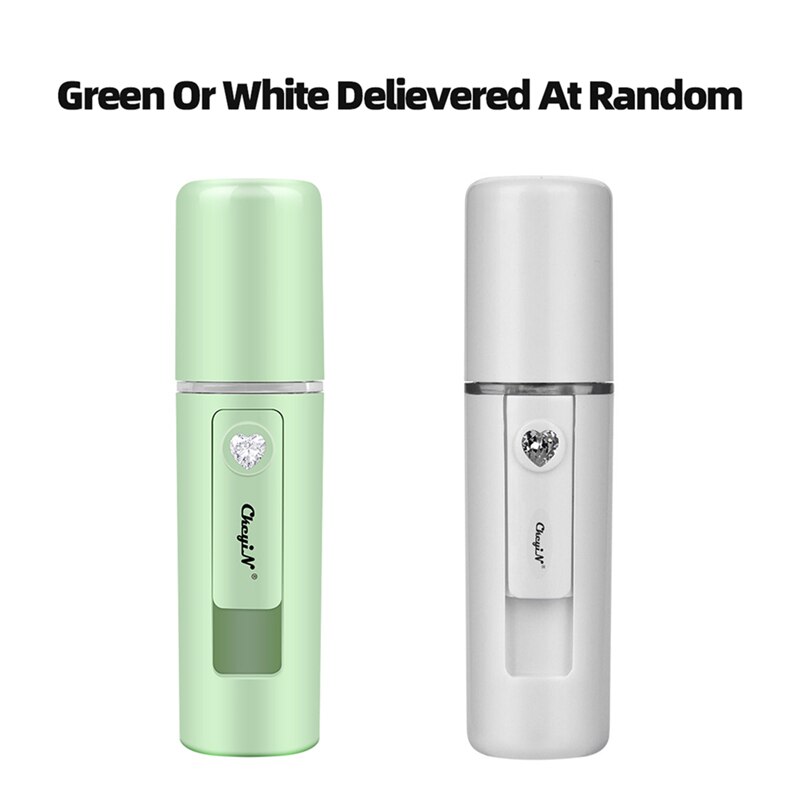 Blackhead Remover Face Pore Vacuum Nano Mist Sprayer Facial Moisturizing Beauty USB Charging Steamer Vacuum Suction Facial Tool