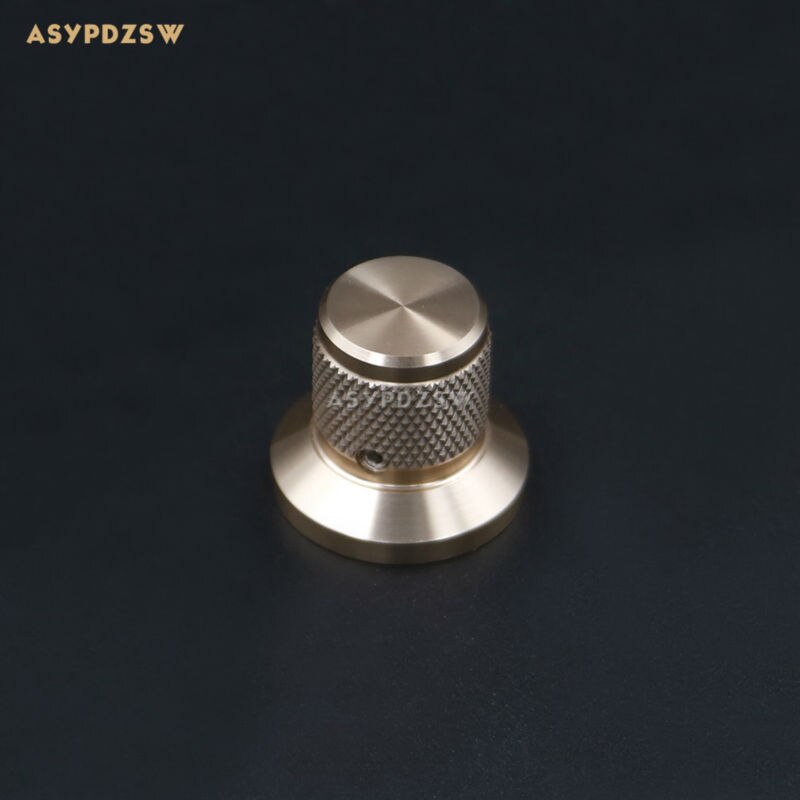 1 PCS Pineapple grain golden 25*17*22 Full aluminum amplifier solid Volume potentiometer knob