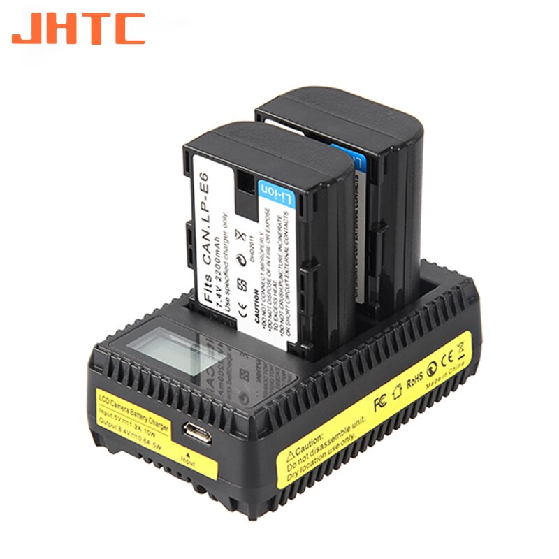 Lp -e6 lpe 6 lp e6 batteri 2200 mah för canon eos 5ds 5d 6d 7d 60d 60da eos 70d mark ii mark iii 80d xc10 dslr kamerabatterier