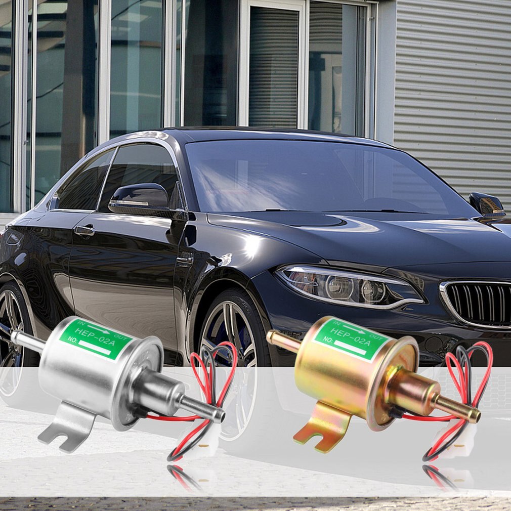 HEP-02A Gas Diesel fuel pump Inline Low Pressure electric fuel pump 12V 24V electronic pump Electronic diesel pump