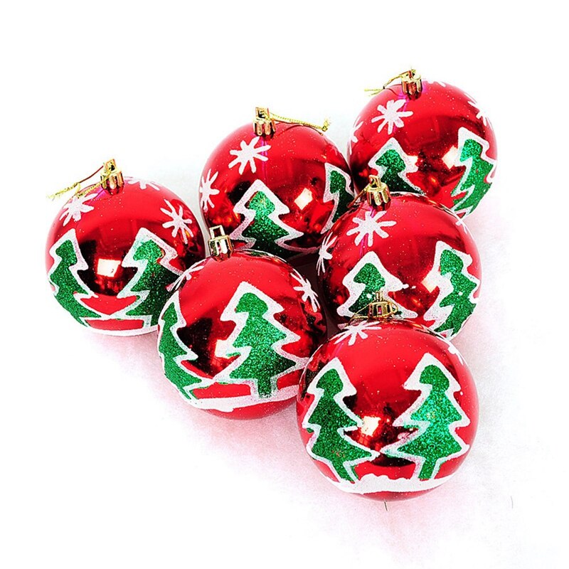Boules De Noël En Verre Doré - Lot De 12 Boules Décoratives De 8 Cm De Diamètre, Pour Sapin De Noël Traditionnel