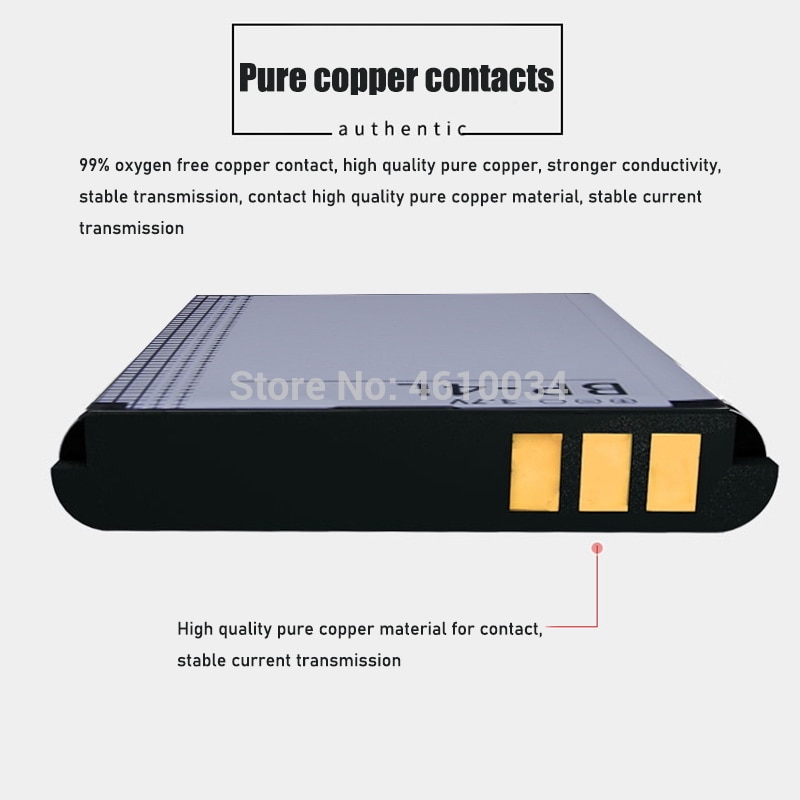 Batería BP-4L 1500mAh para Nokia E52 E55 E63 E71 E72 E73 N810 N97 E90 E95 6790, 6760 de 6650 BP-4L de la batería del teléfono
