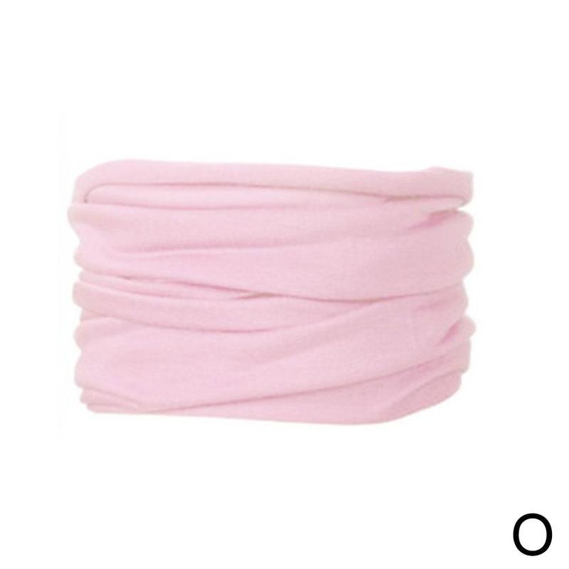 Seide Schal Unisex Magie Schal Outdoor Sport Fahrrad Bandanas Balaclava Wärmer Rohr Stirnband Radfahren Neck Schal Reiten Bike J4C0: pink