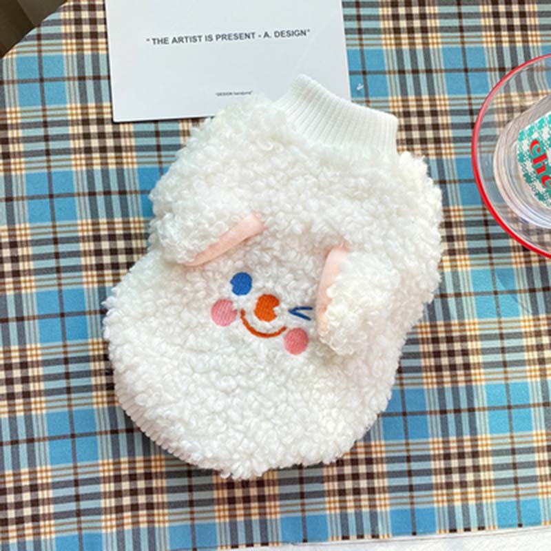 Trudne słodkie śmieszne zwierzęta domowe są ubrania wyściełane bawełną plus aksamitna grube ubrania dla misia zimowe ciepłe średniej wielkości ubrania dla psów kotów