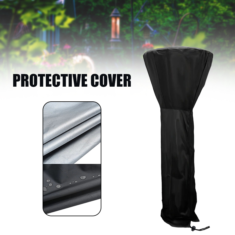 Draagbare Outdoor Heater Cover Met Rits Multipurpose Waterdichte Beschermhoes Voor Staande Heater Th
