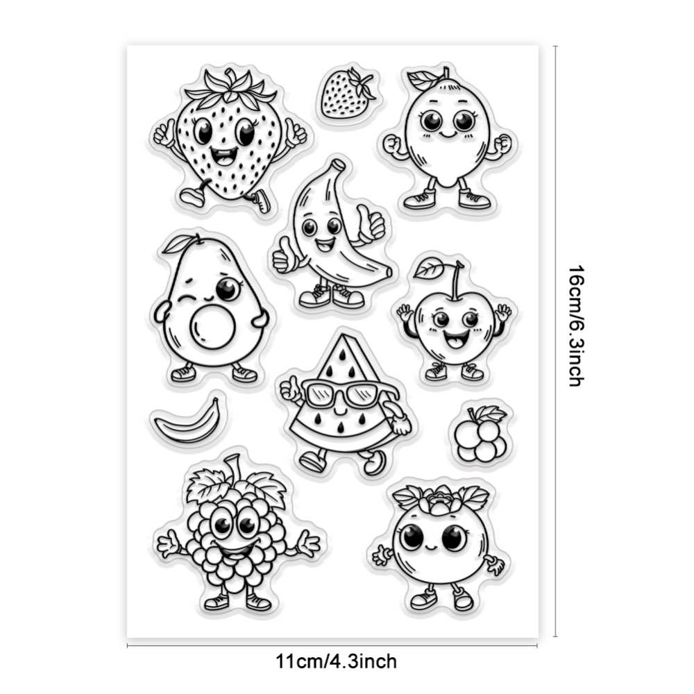 1Sheet Vintage Postmark Postcard Clear Stamps 11.7x8.3 inch Postcard Frame Silicone Clear Stamp Seals Vintage Words Transparent: VIOLET/紫罗兰