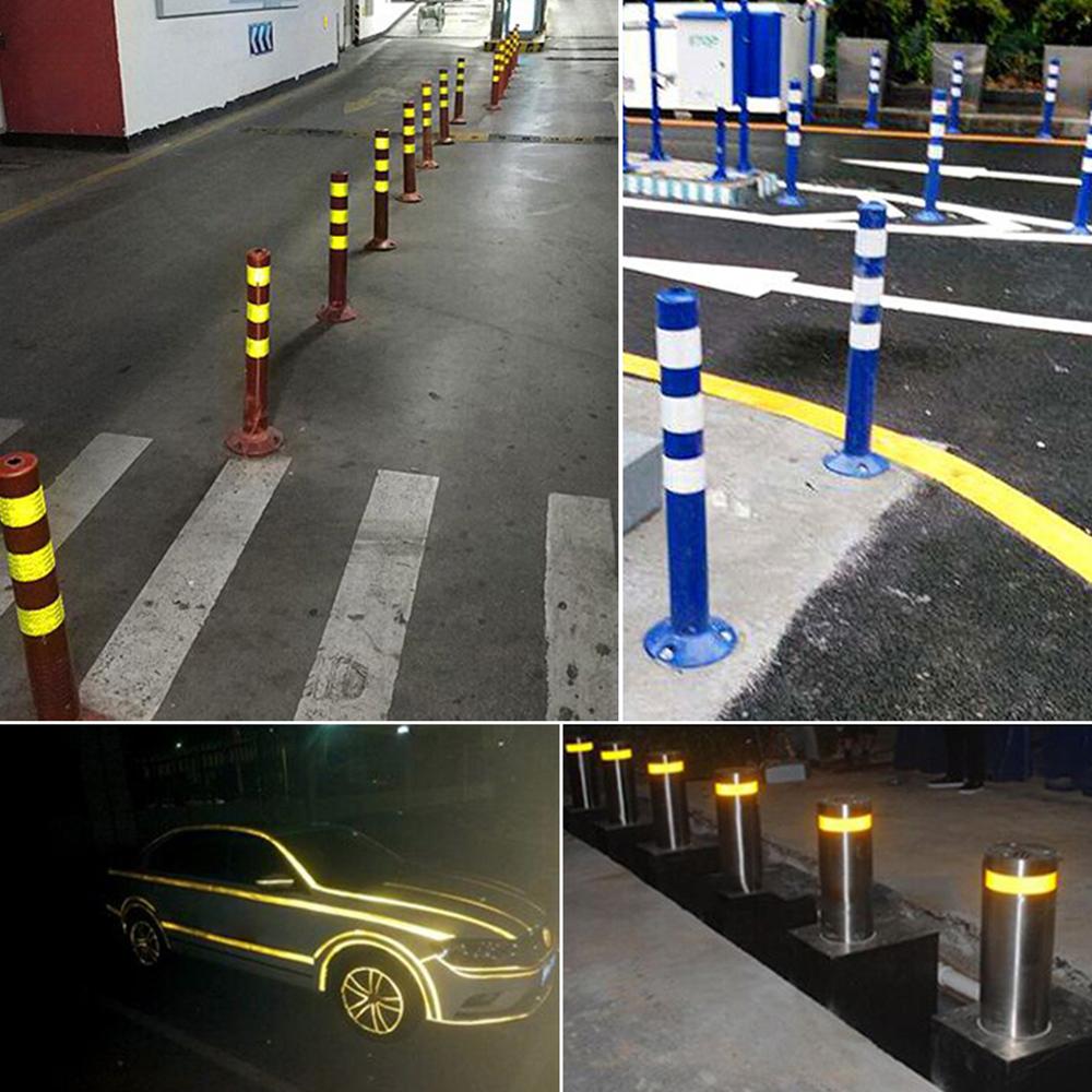 5cm*300cm Car Reflective Tape Decoration Stickers Car Warning Tape Strip Safety Reflection Tape Film Auto Reflector Sticker