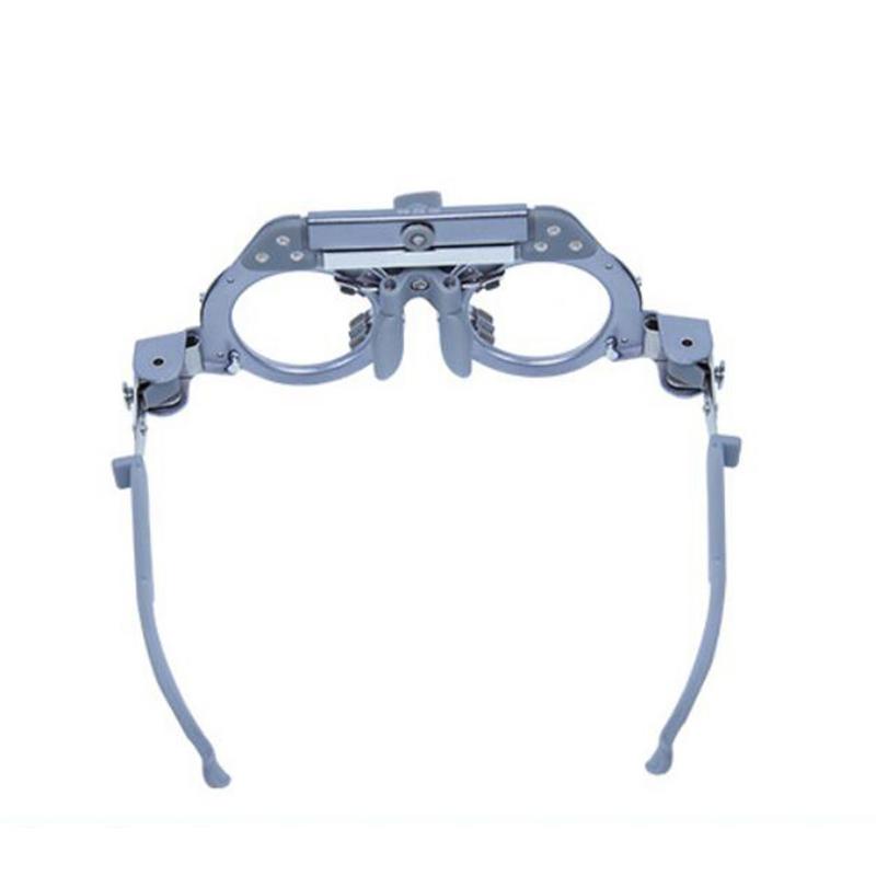 Top Optical Optometry Opthalmic Adjustable Trial Frame Optical Trial Lens Frame PD 54-70mm Pure Titanium Optical