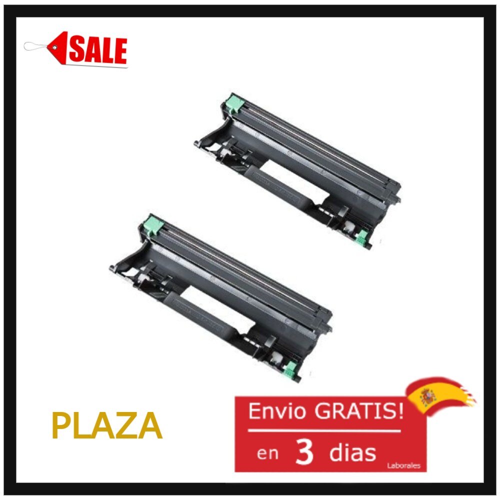 Lote de 2 TAMBOR para Brother DR1050 HL1112A HL1210W HL1212W MFC1810 MFC1910