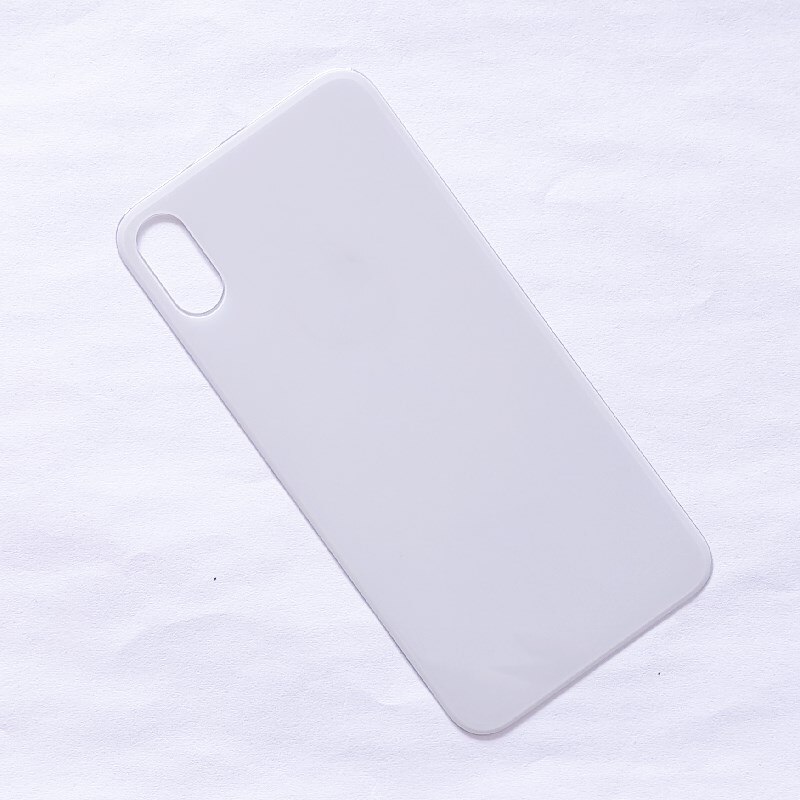 Back Glass For iphone X Back Housing Battery Cover Rear Door Glass Back Glass For iphoneX Back Glass Replacement Repair Parts