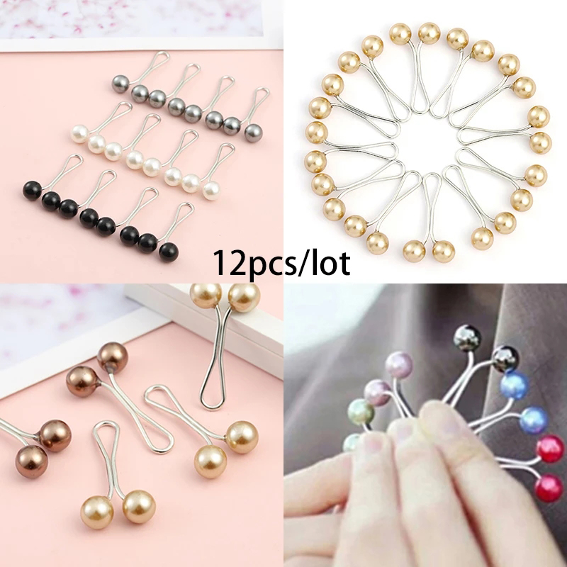 Épingles pour foulard Hijab avec perles multicolores, accessoires islamiques, châle arabe musulman, fournitures artisanales de bricolage, nouveauté tendance