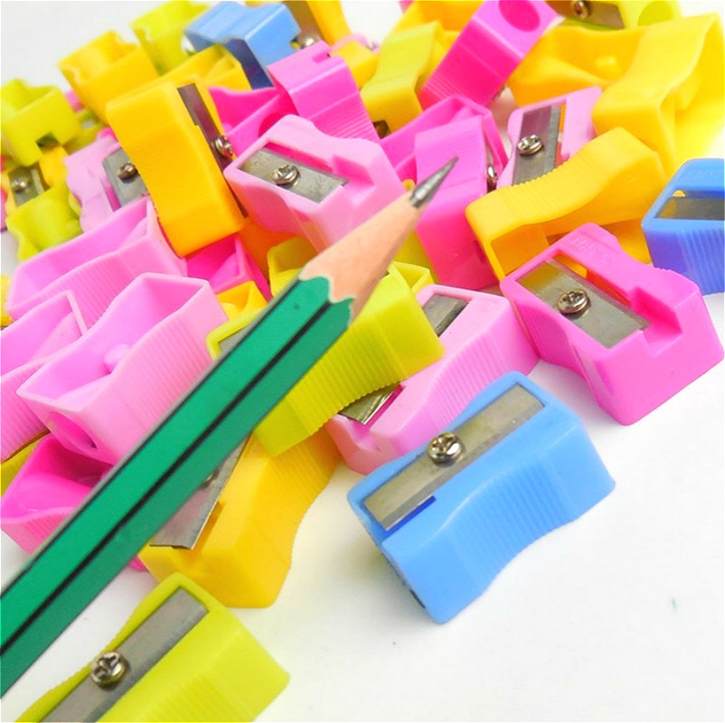 1pcs Single Hole Pencil Sharpener Single Hole Multifunctional Office Stationery Pencil Sharpener