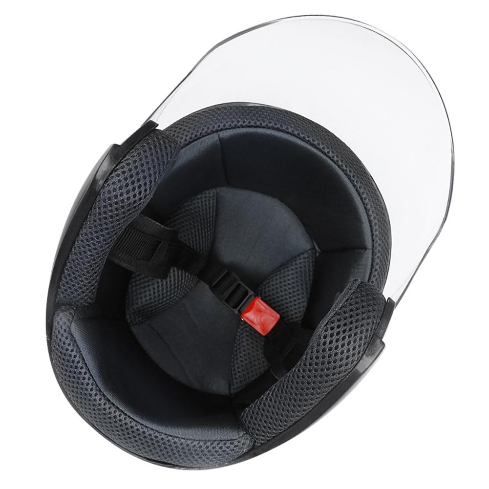 Bike Helmet Open Face Comfortable Half Helmet With Sun Visor Motorcycle Helmet Racing Helmet For Adult Men Women