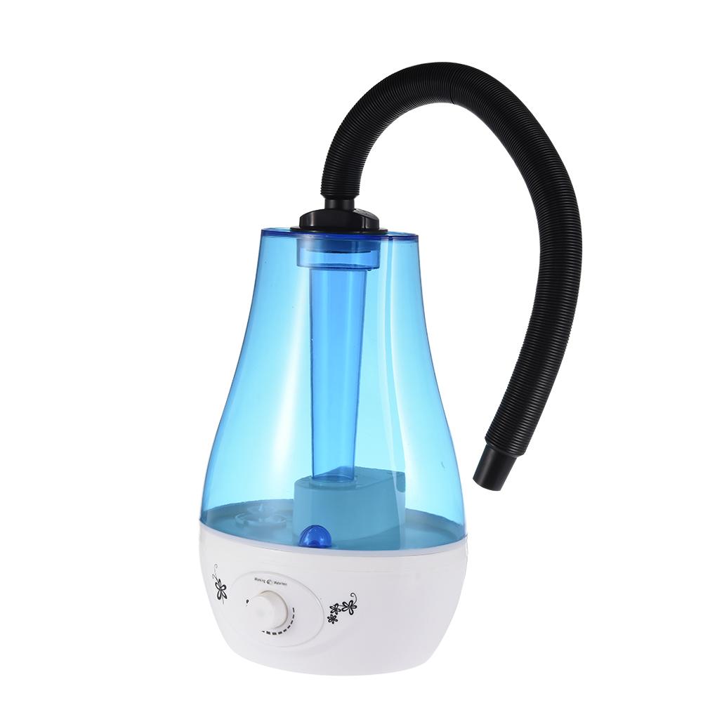 3L Reptile Humidifier Silent Crawler Blue Box Atomizer Water Mist Dispenser With Adjustable Hose Humidifier Pet Lizard Supplies