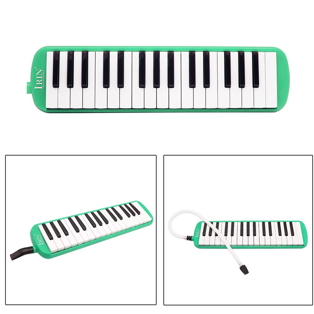 Holdbare 32 klavertangenter melodica med bæretaske musikinstrument til musikelskere begyndere udsøgt håndværk