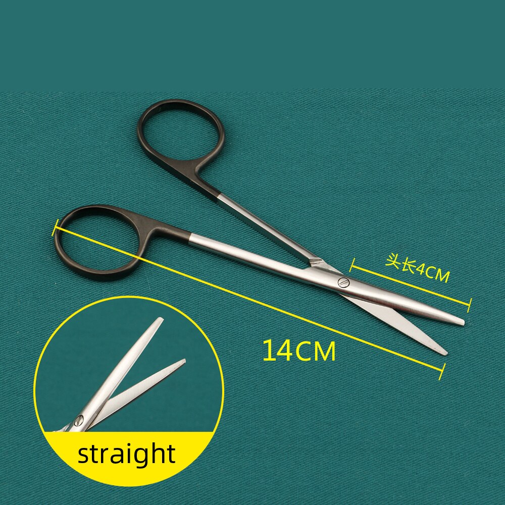 Scissors blunt head shear double eyelid eye microscissors tear sharp tissue shear