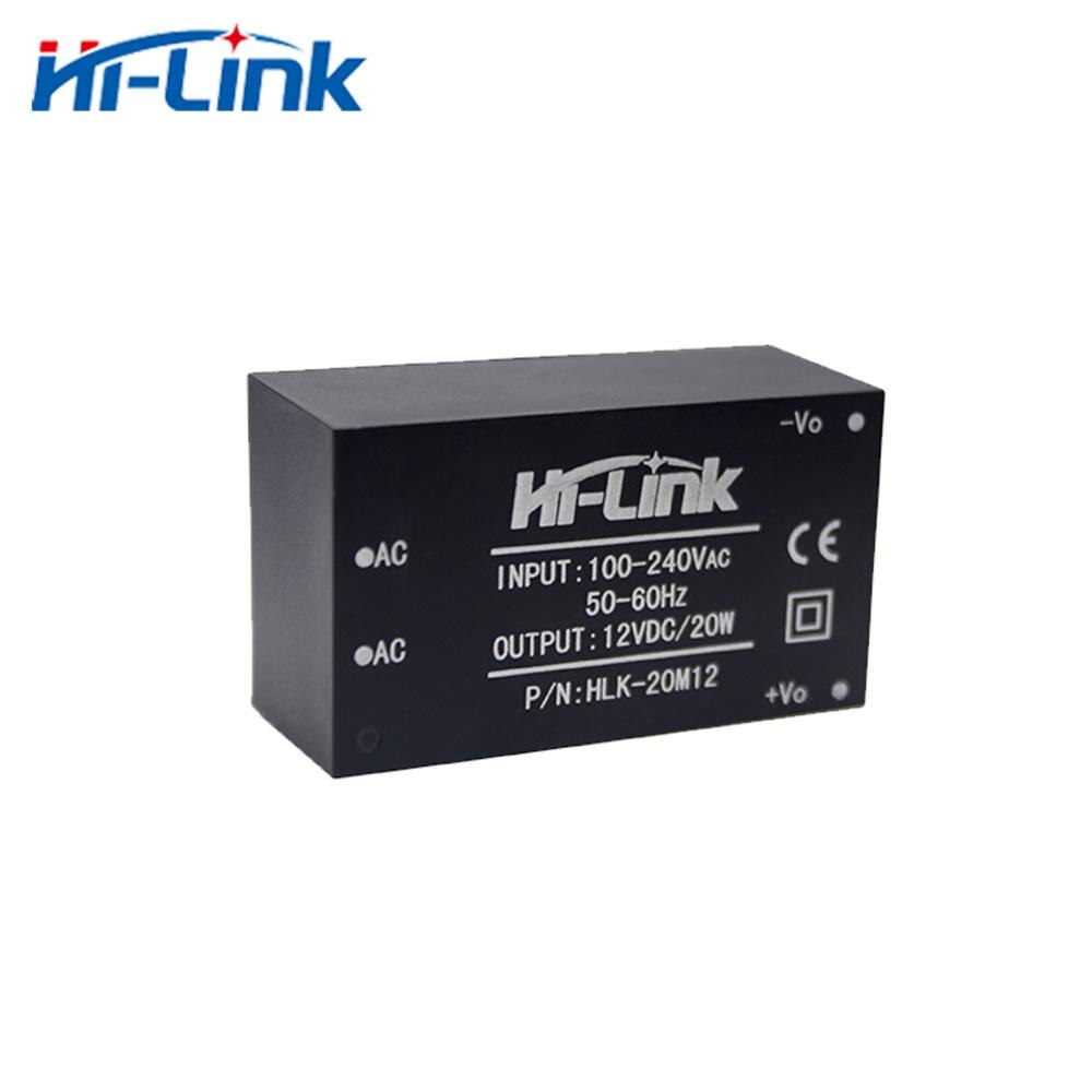 220V Ac Naar 12Volt Dc Uitgangsvermogen Adapter Module Ultra Kleine HLK-20M12