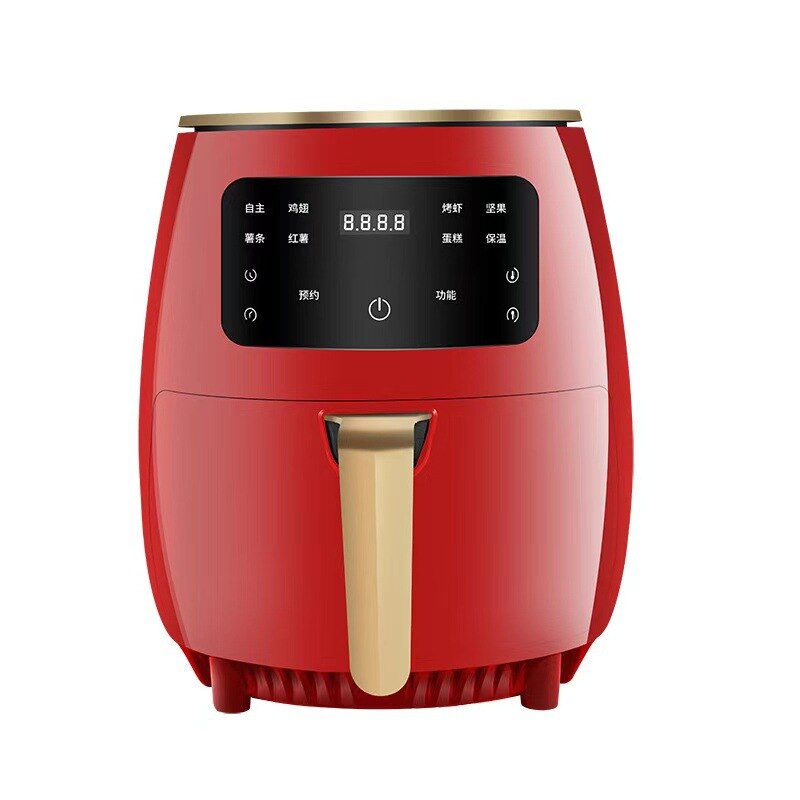 4,5 L 1200W Digital Luft Friteuse Ofen Oilless Herde Startseite Intelligente LED berühren Bildschirm mit 10 Kochen Funktionen Elektrische heißer Friteuse: verrotten / uns