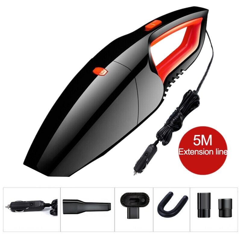 120W 12V Car Portable Vacuum Cleaner Wet Dry Handheld Vacuum