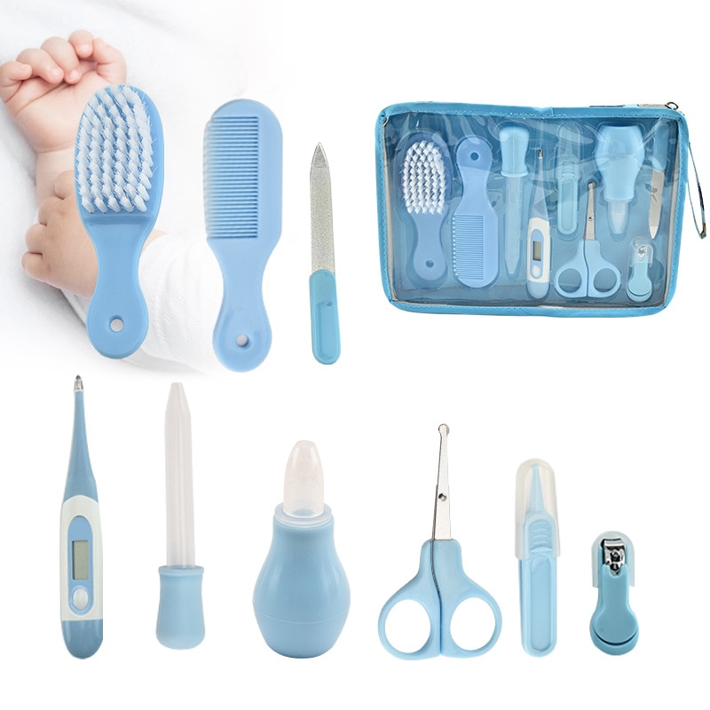 13 Stks/set Pasgeboren Baby Gezondheidszorg Kit Pasgeboren Kid Care Baby Hygiëne Kit Grooming Set Grooming Borstel Kit