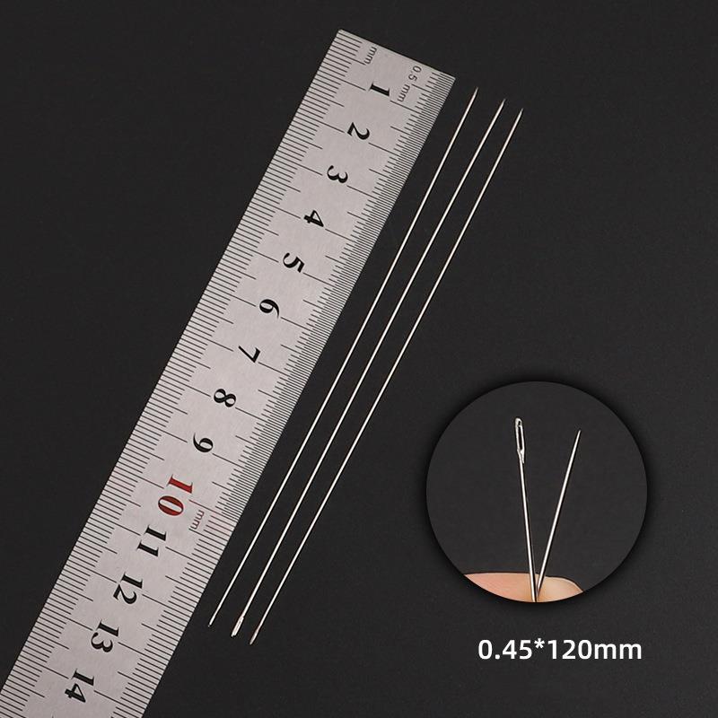 30 Uds. Agujas de Metal para cuentas, collar, pulsera, herramientas, alfileres de aguja de rosca automática de acero inoxidable para suministros de joyería: Gris