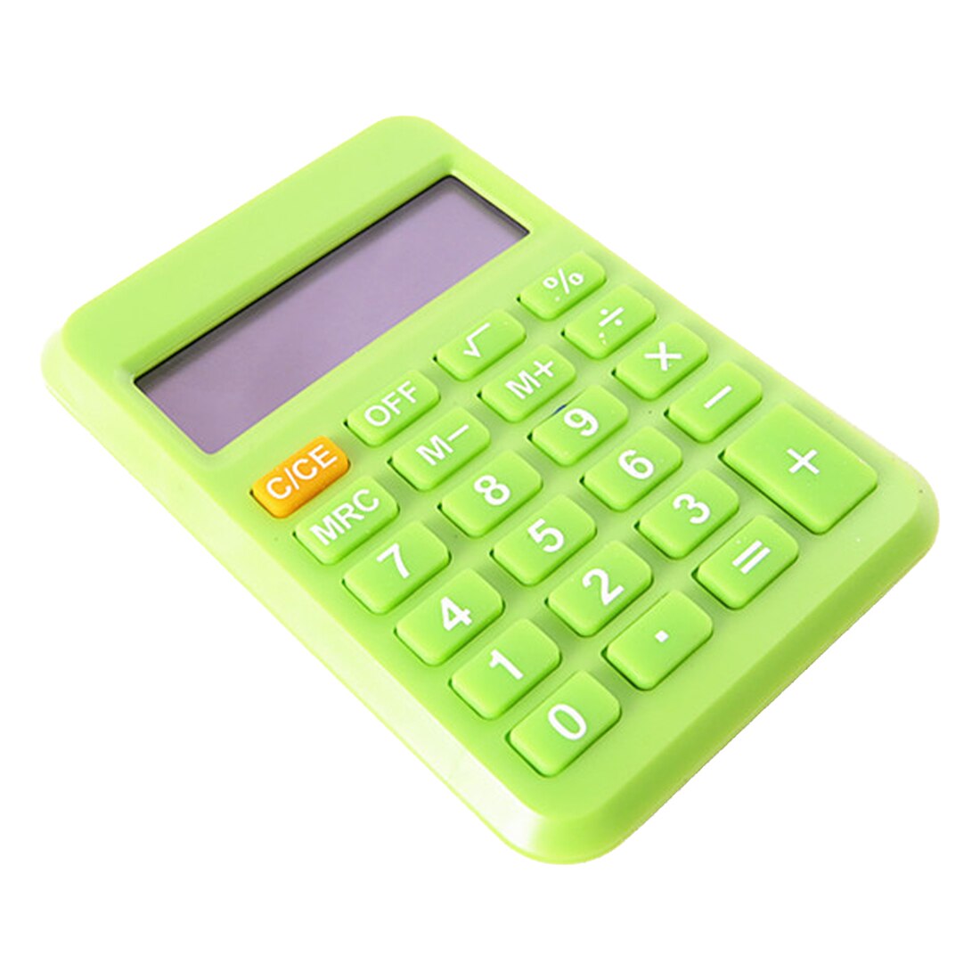 Mini Rekenmachine Student Elektronische Rekenmachine Draagbare Pocket Calculator Snoep Kleur Berekenen Kantoorbenodigdheden Willekeurige Kleur