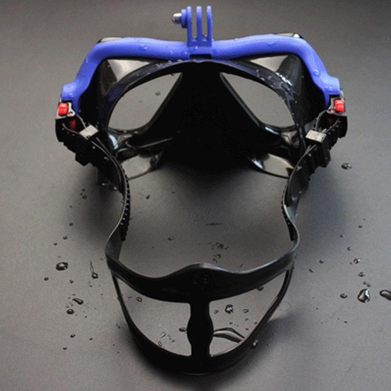 Undervands dykningsmasker voksen silikoneudstyr briller swimmingpool anti-tåge nederdel fiskebriller  b8 u 9