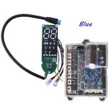 Electric Scooter Bluetooth Controller Kit with Display Accelerator Light Set for Ninebot for Xiaomi M365 Pro Electric Scooter: C Blue
