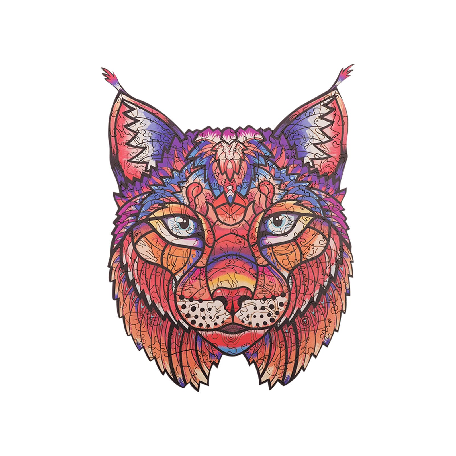 Unique Wooden Jigsaw Puzzles Mysterious Owl Puzzle For Adults Kids Educational Puzzle Fabulous Interactive Games Toy: J